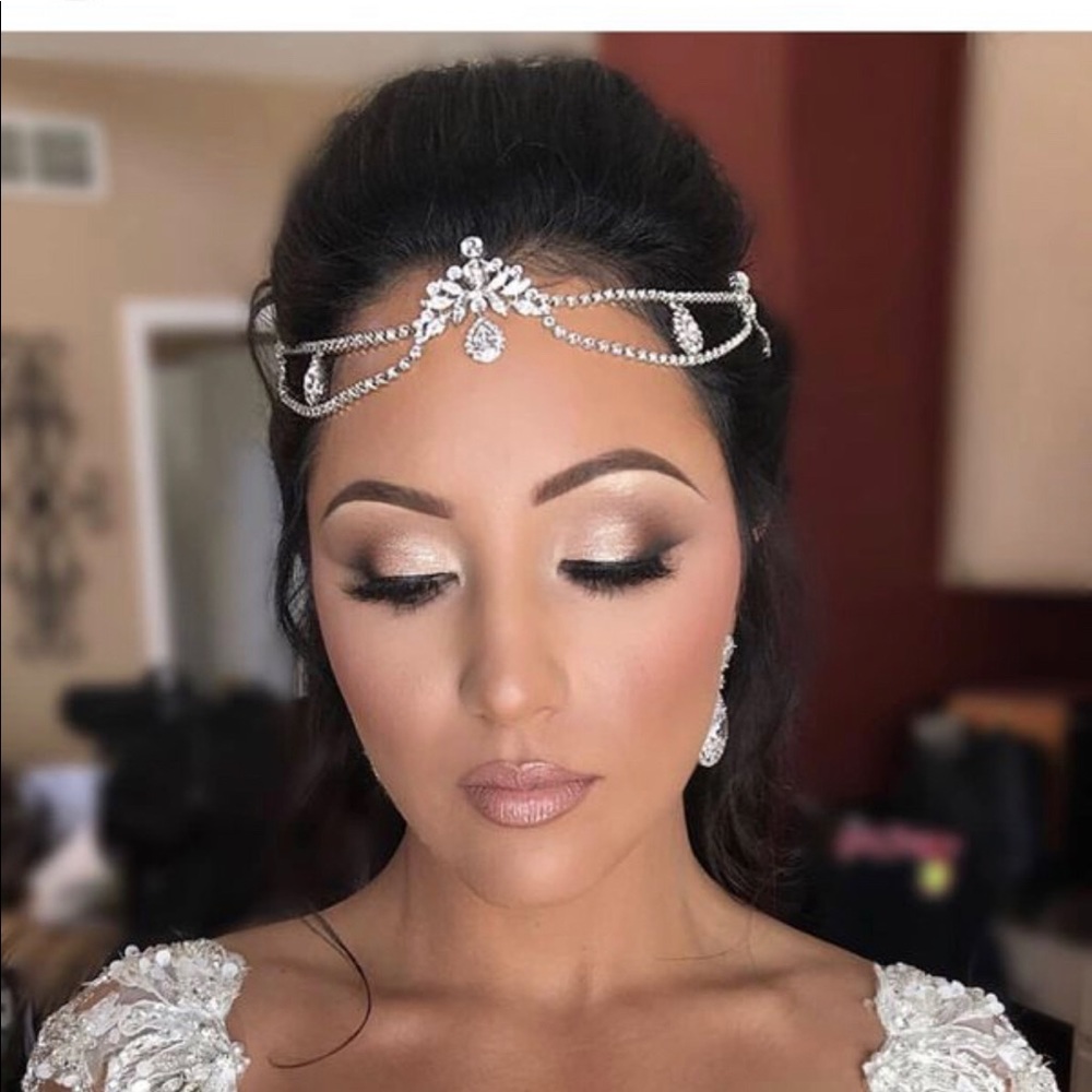 Swarovski crystal bridal set